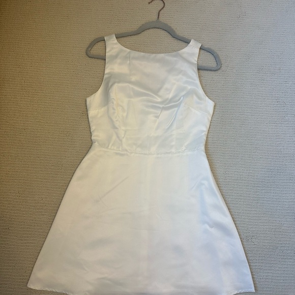 Reformation White Zenni Mini Dress - Picture 2 of 5